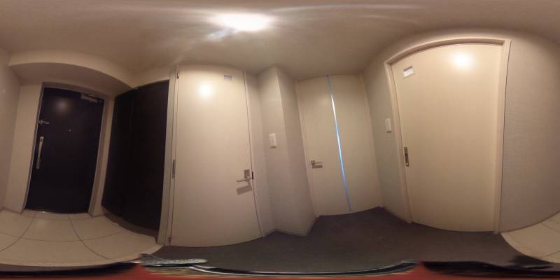 パノラマ画像玄関