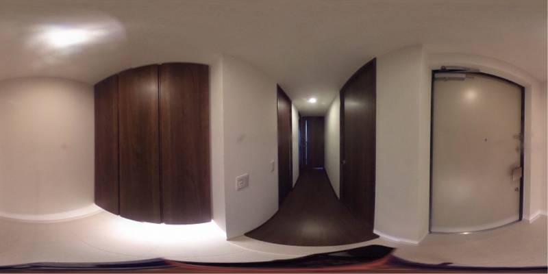 パノラマ画像玄関