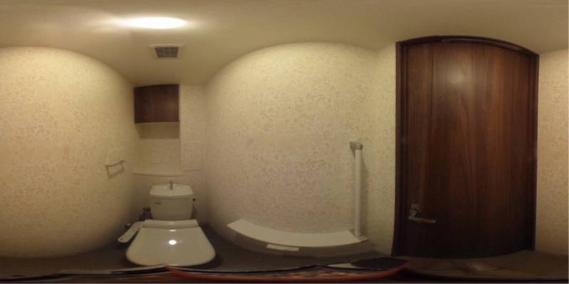 パノラマ画像トイレ