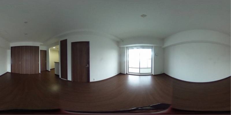 パノラマ画像リビング