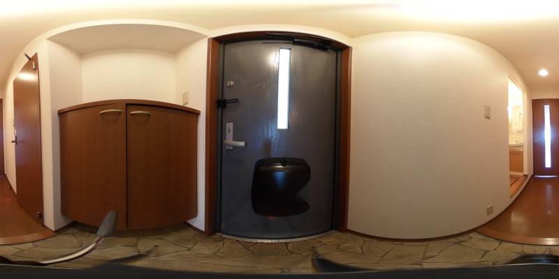 パノラマ画像玄関