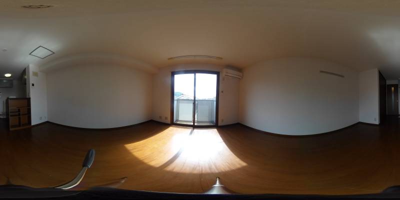 パノラマ画像洋室