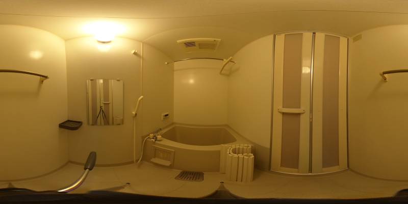 パノラマ画像バスルーム