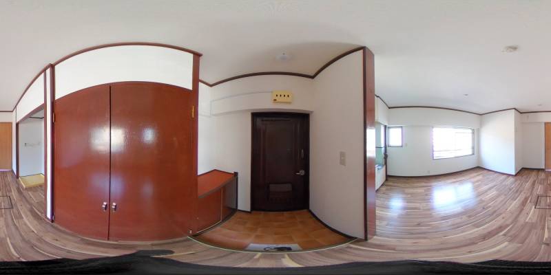 パノラマ画像玄関