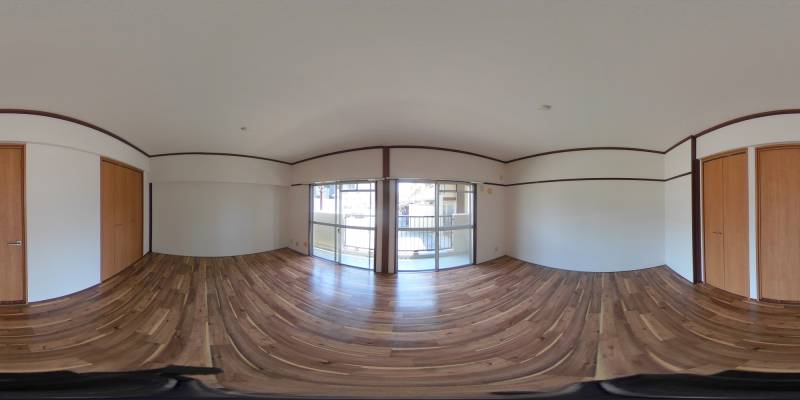 パノラマ画像洋室