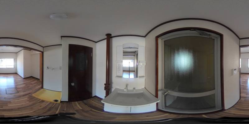 パノラマ画像洗面所