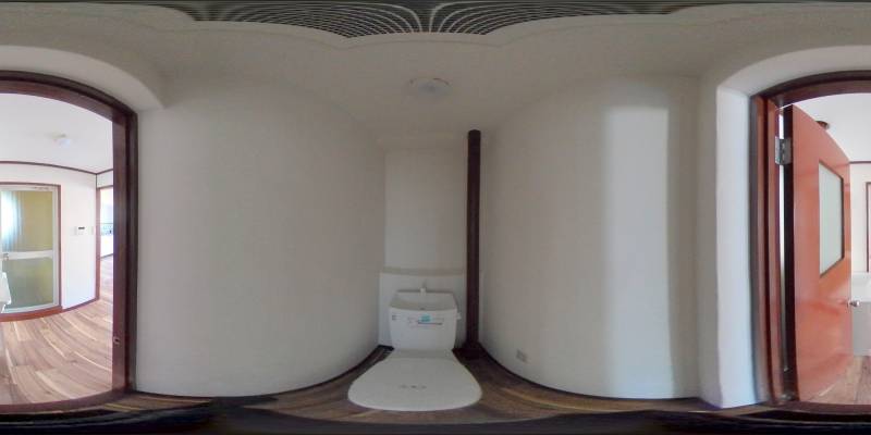 パノラマ画像トイレ