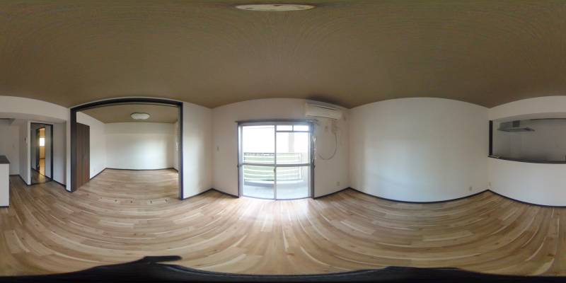 パノラマ画像リビング