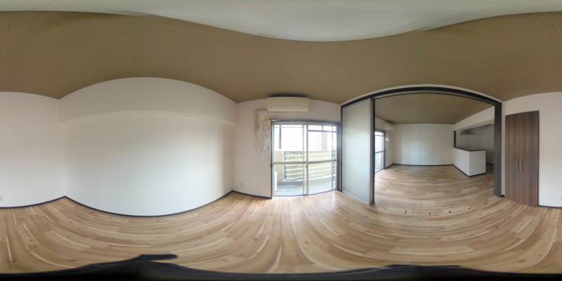 パノラマ画像洋室