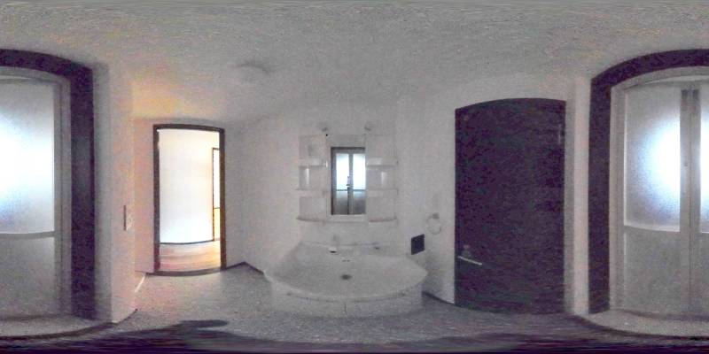 パノラマ画像洗面所