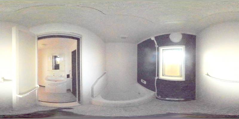 パノラマ画像バスルーム