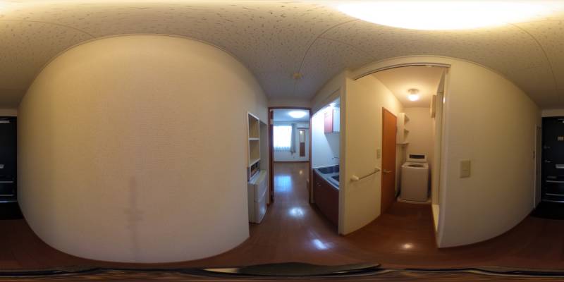 パノラマ画像玄関