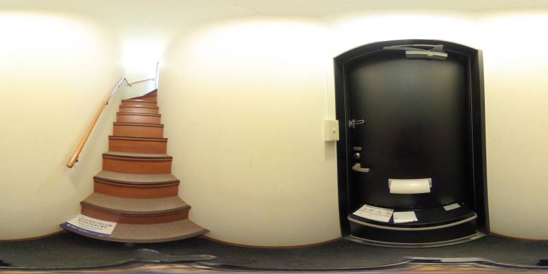 パノラマ画像玄関