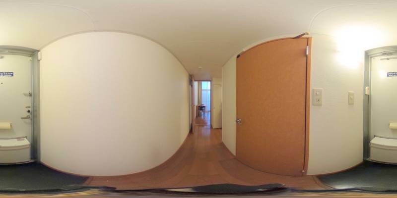 パノラマ画像玄関