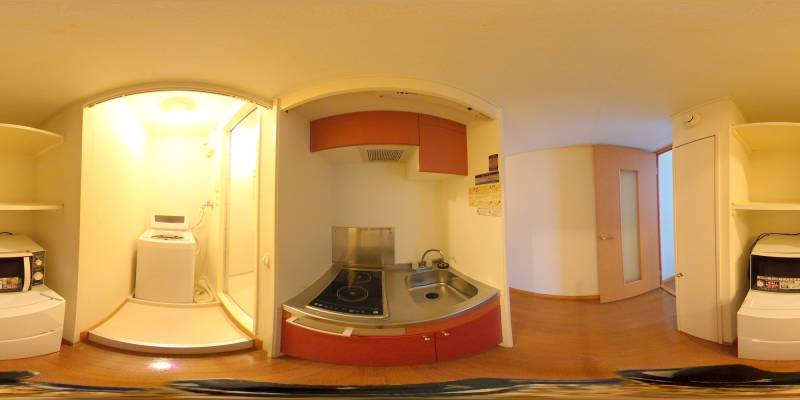 パノラマ画像キッチン