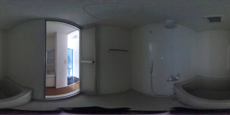 パノラマ画像バスルーム