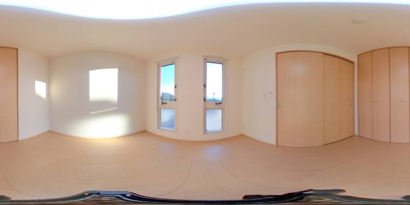 パノラマ画像洋室