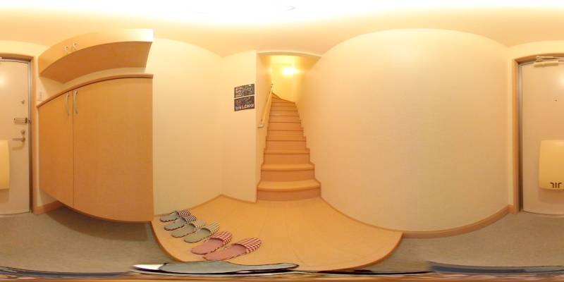 パノラマ画像玄関