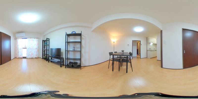 パノラマ画像リビング