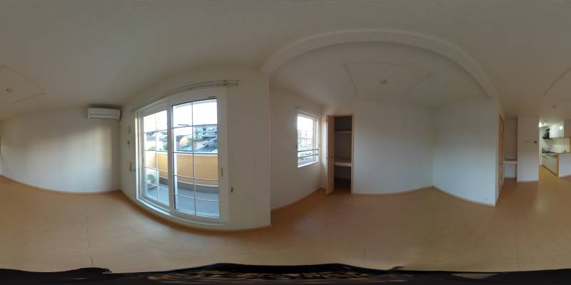 パノラマ画像リビング