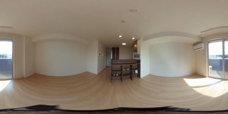 パノラマ画像リビング