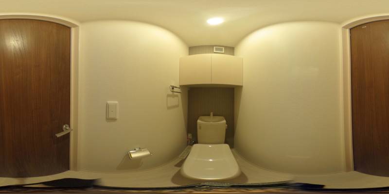 パノラマ画像トイレ