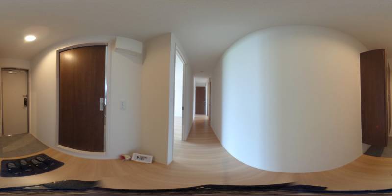 パノラマ画像玄関