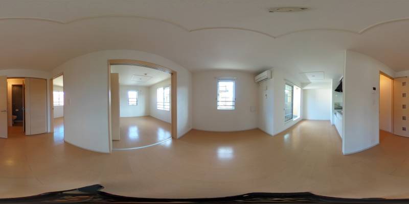 パノラマ画像リビング