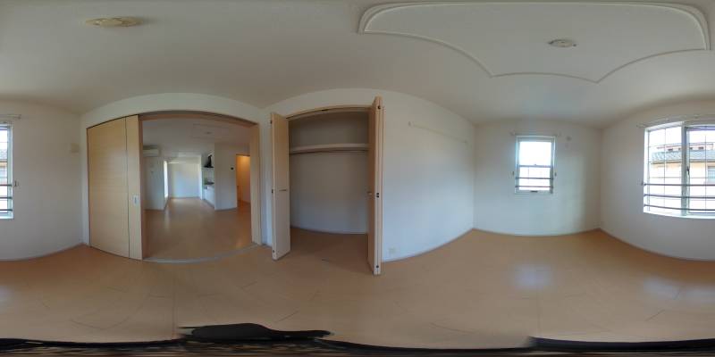 パノラマ画像洋室