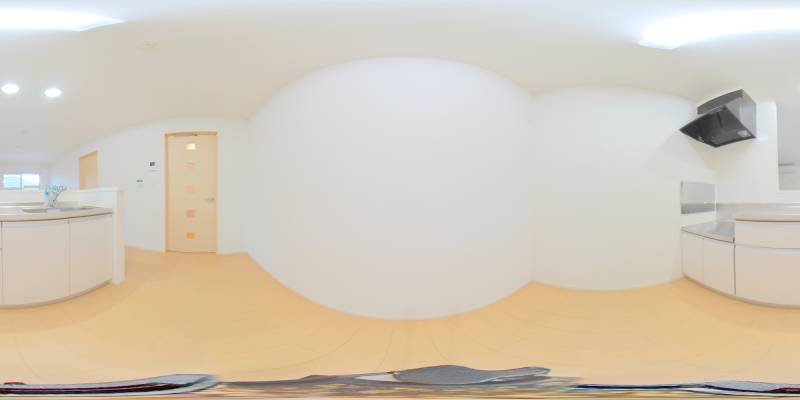 パノラマ画像キッチン