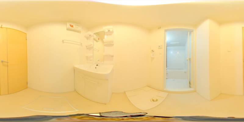 パノラマ画像洗面所