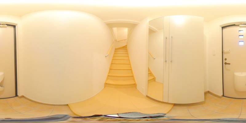 パノラマ画像玄関