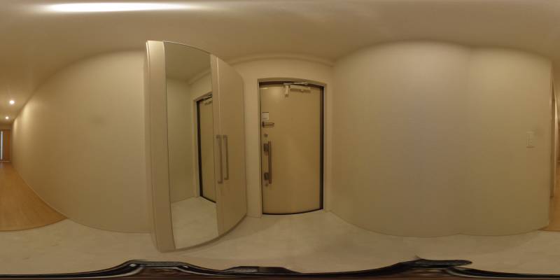 パノラマ画像玄関