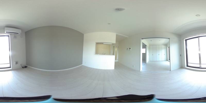 パノラマ画像リビング