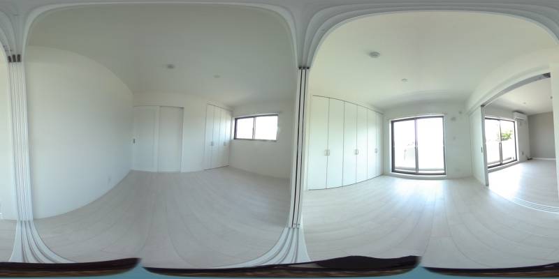 パノラマ画像洋室