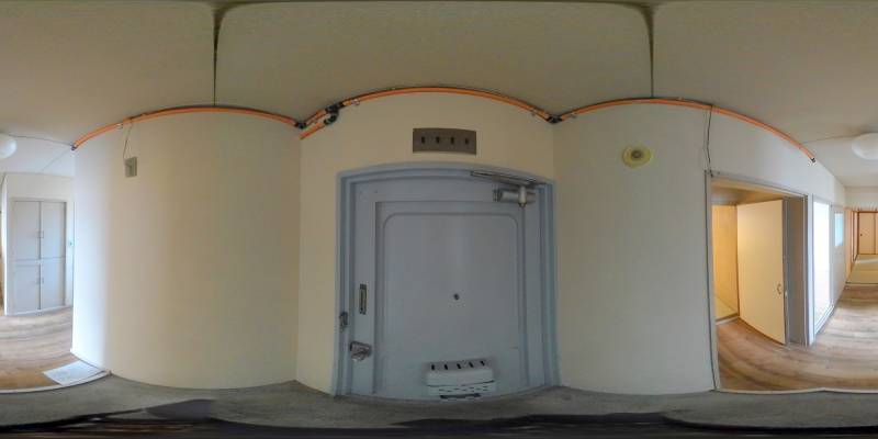 パノラマ画像玄関