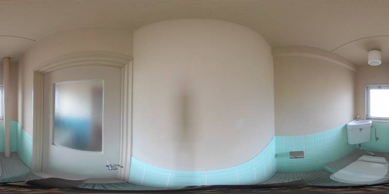 パノラマ画像トイレ