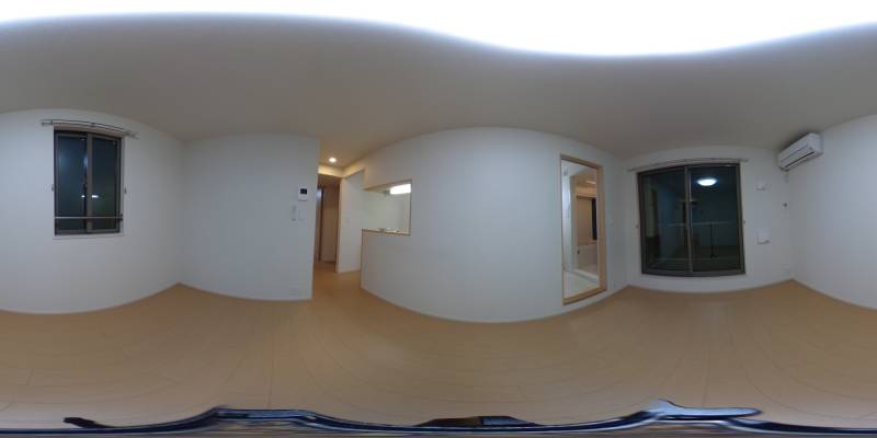 パノラマ画像リビング