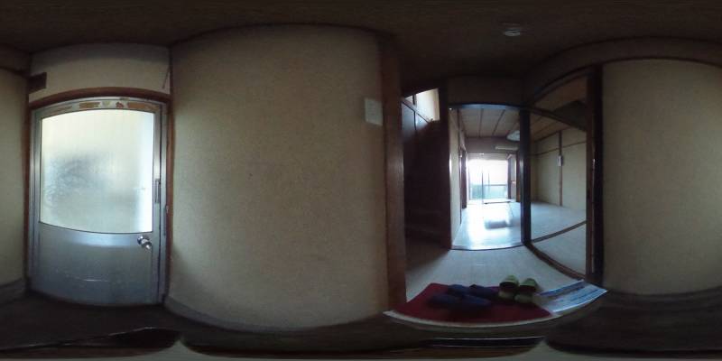 パノラマ画像玄関