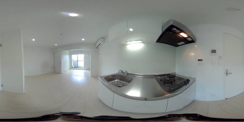 パノラマ画像キッチン