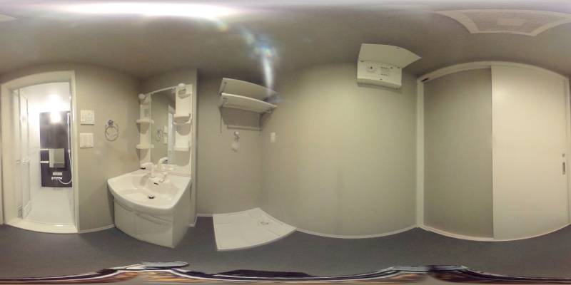 パノラマ画像洗面所
