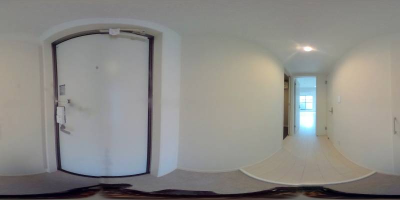 パノラマ画像玄関