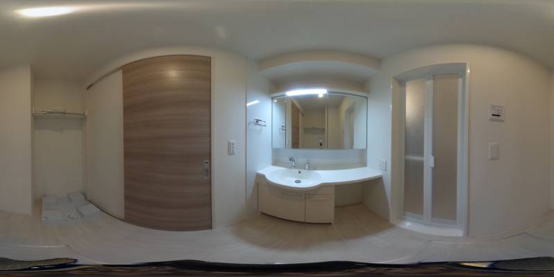 パノラマ画像洗面所