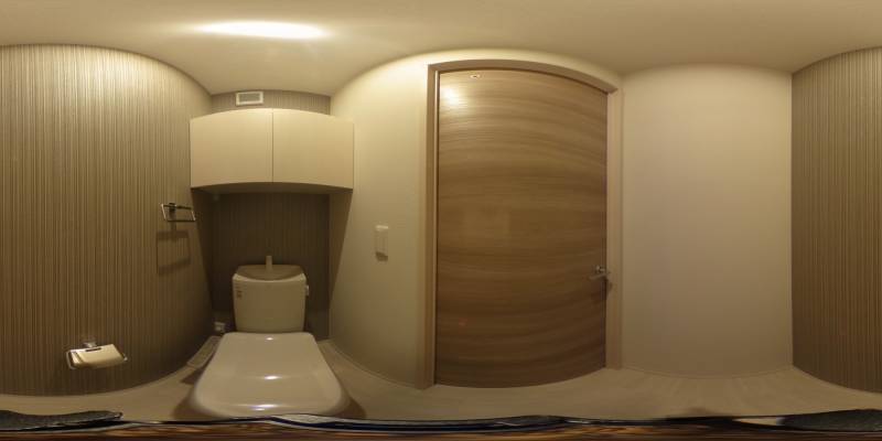 パノラマ画像トイレ