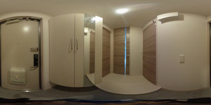 パノラマ画像玄関