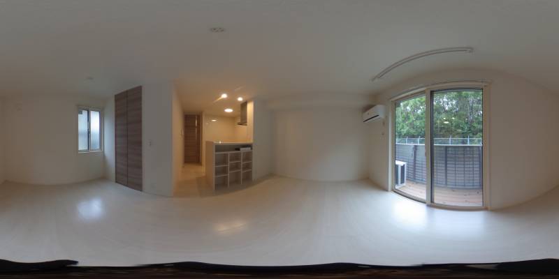 パノラマ画像洋室