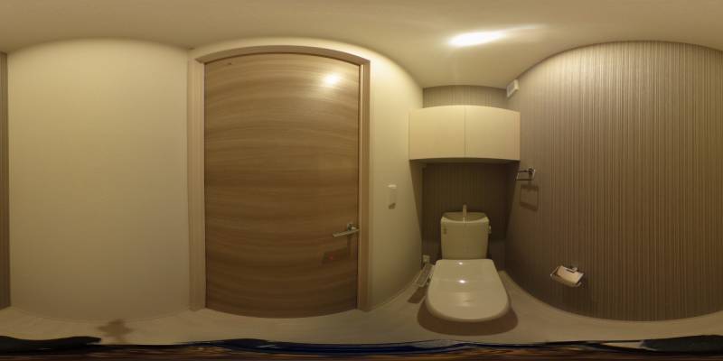 パノラマ画像トイレ