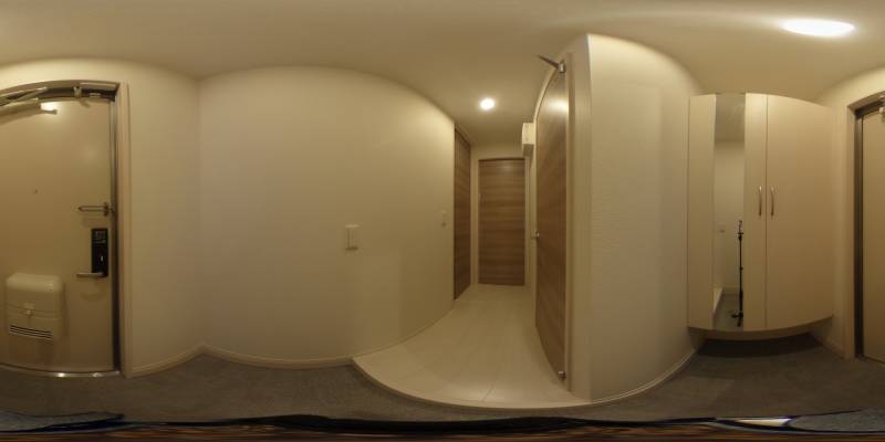 パノラマ画像玄関