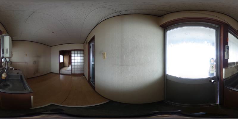 パノラマ画像玄関