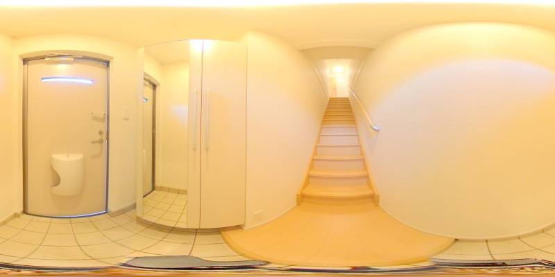 パノラマ画像玄関